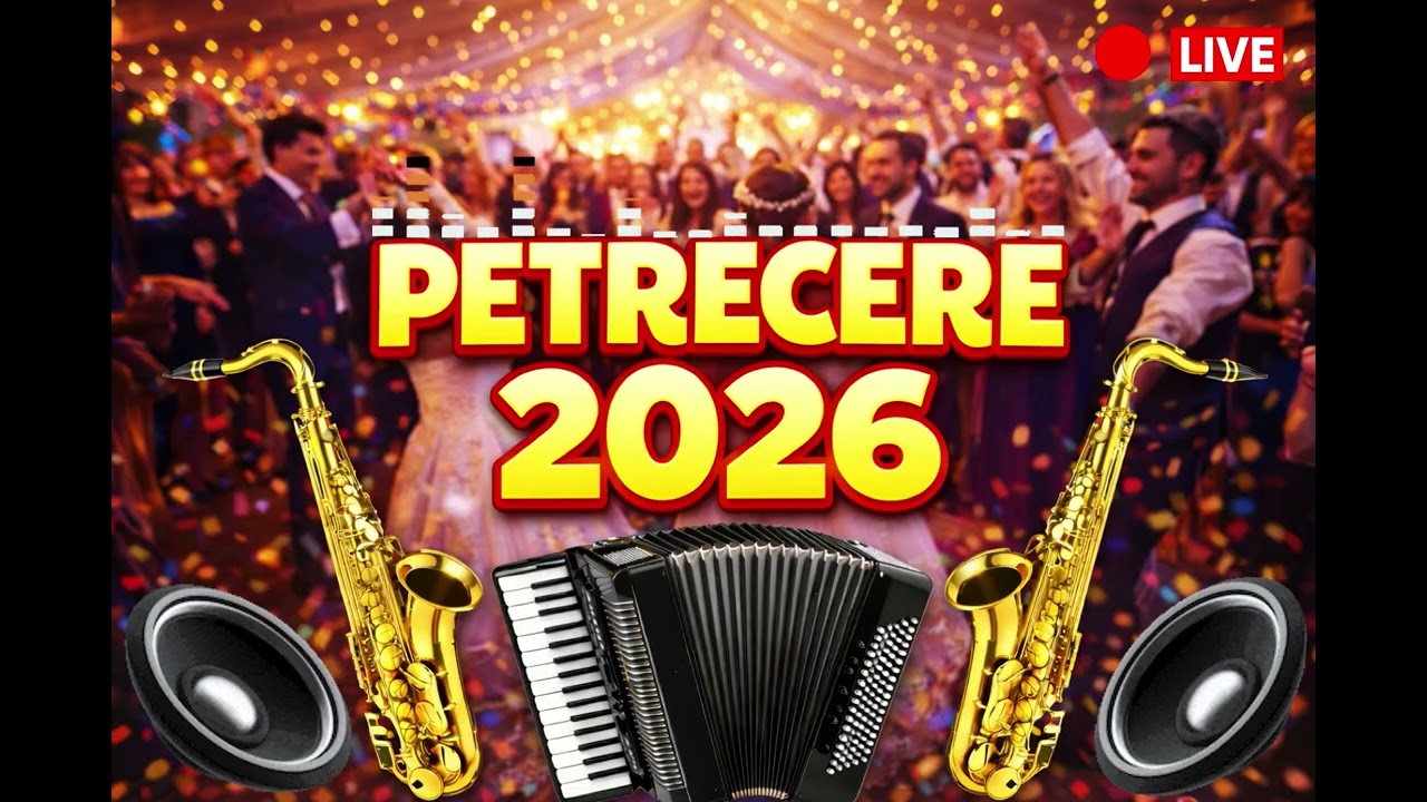 Petrecere 2026🪗Muzica Populara de Joc🪗Colaj Sarbe si Hore instrumentale - Live de Nunta