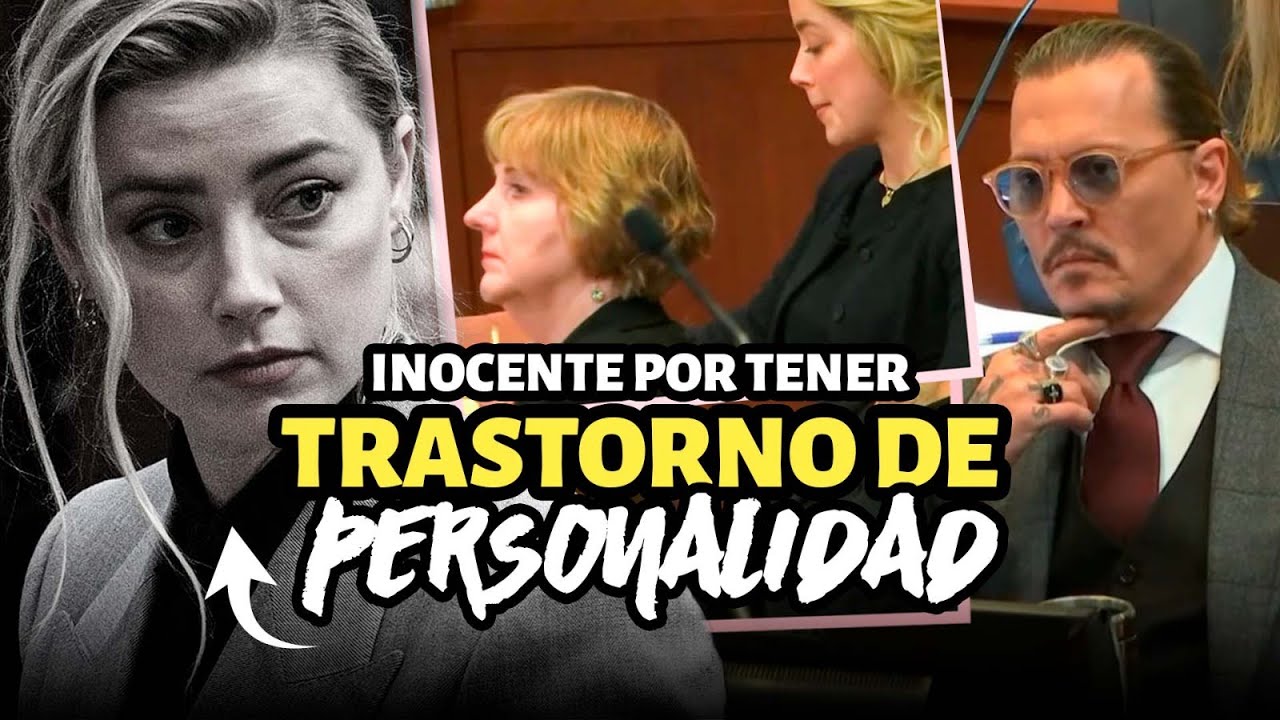 Puede AMBER HEARD USAR su TRASTORNO como DEFENSA? | PSICÓLOGA LO EXPLICA