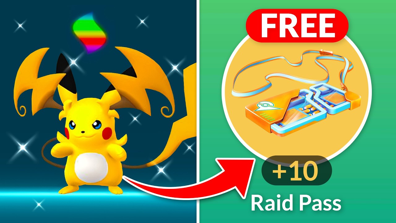 Бесплатное событие Mega Raichu