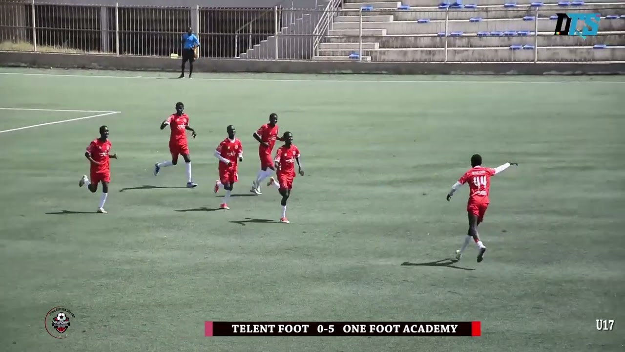 CAF-CUP -U17  Résumé du match TELENT FOOT   0-5   ONE FOOT ACADEMY