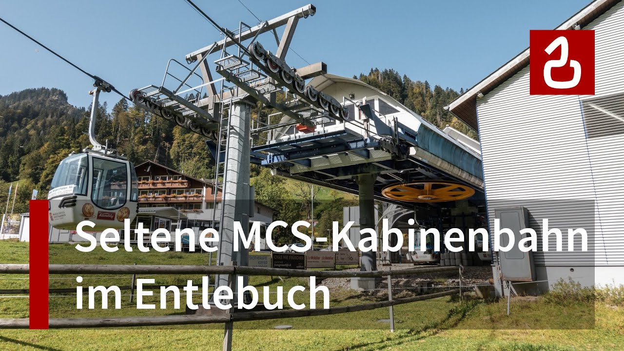 Seilbahn Marbach - Marbachegg im Entlebuch | MCS-Dernière & Schleppliftfahren im Sommer