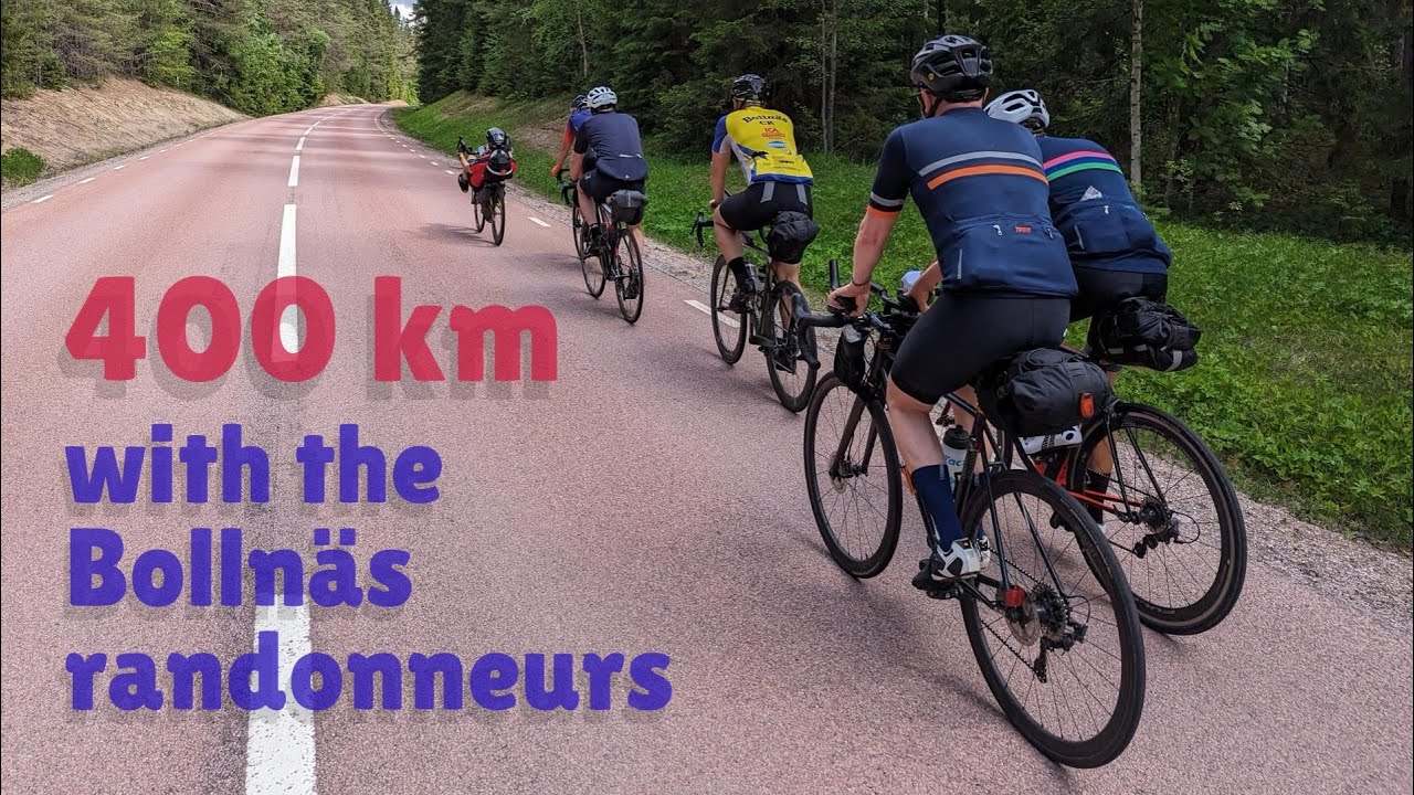 Riding with uprights: A 400 km brevet on a Cruzbike V20 with the Bollnäs randonneurs