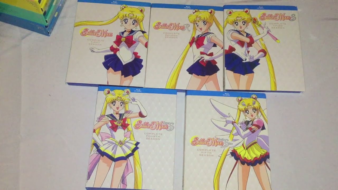 Sailor Moon 2022-2024 Rerelease Blu-Ray Unboxings