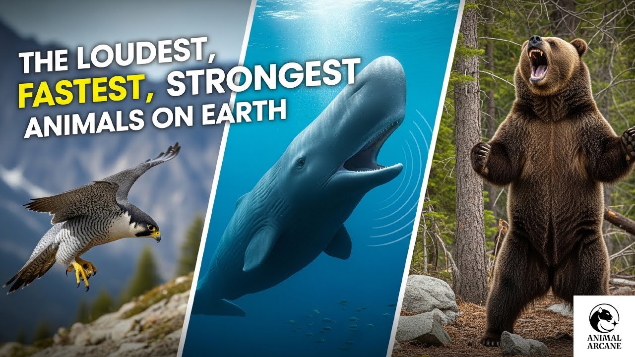 The Loudest, Fastest, Strongest Animals on Earth | Nature&rsquo;s Record Breakers 🥇