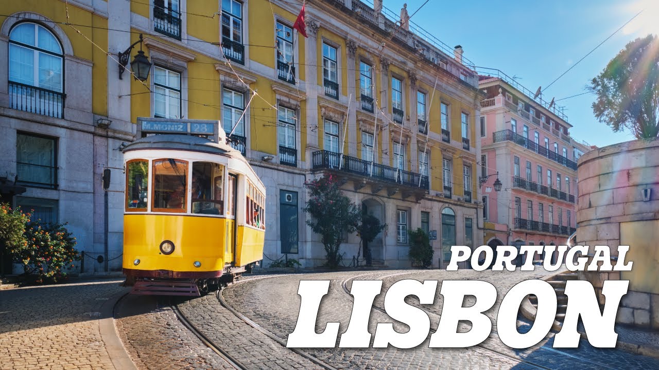 Lisbon, Portugal 🇵🇹 Walking Tour 4K