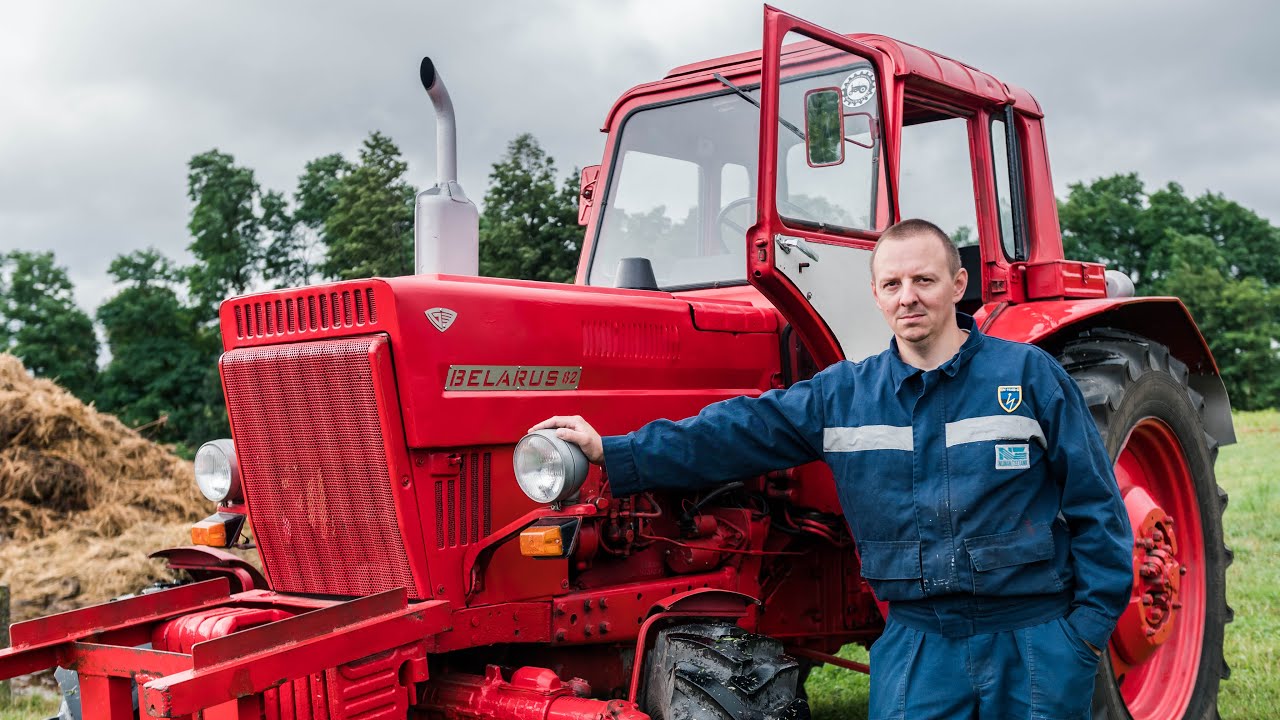 M&Oacute;J CIĄGNIK odc.14 Piotrek i jego Belarus MTZ 82