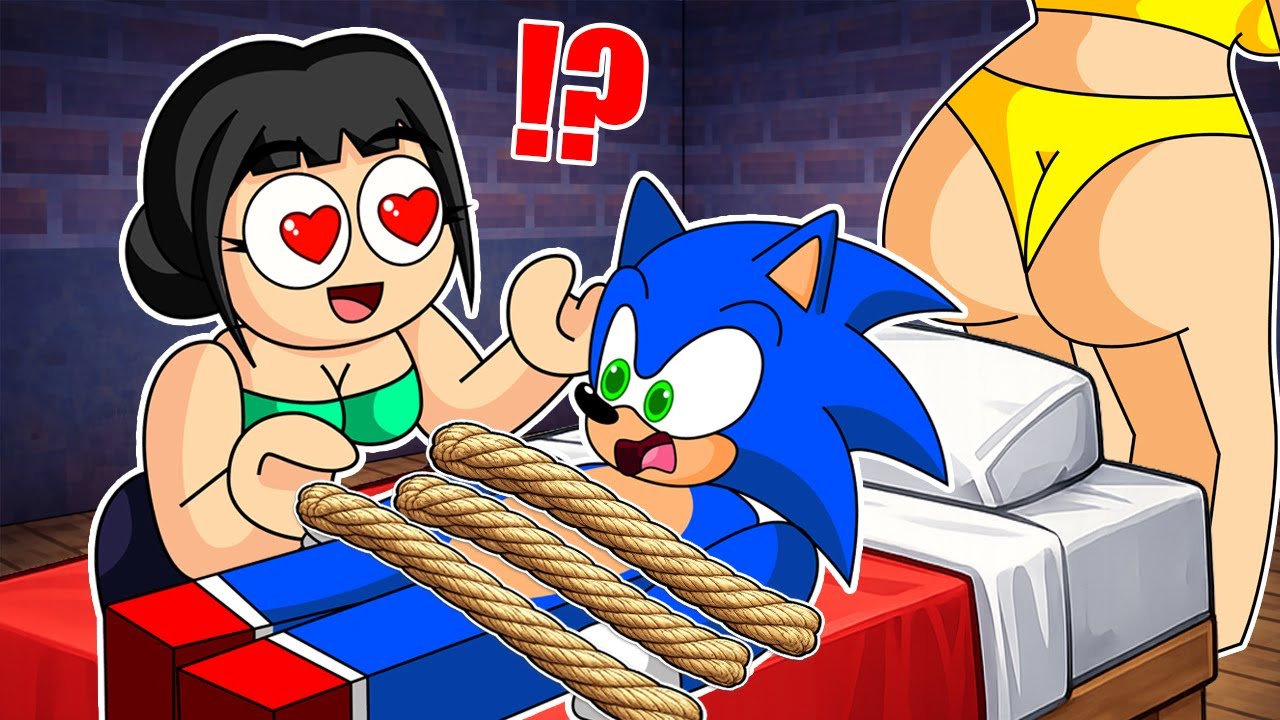 SONIC ATRAPADO con RUMI y LAS HUNTRIX 😱💖 SONIC en ROBLOX