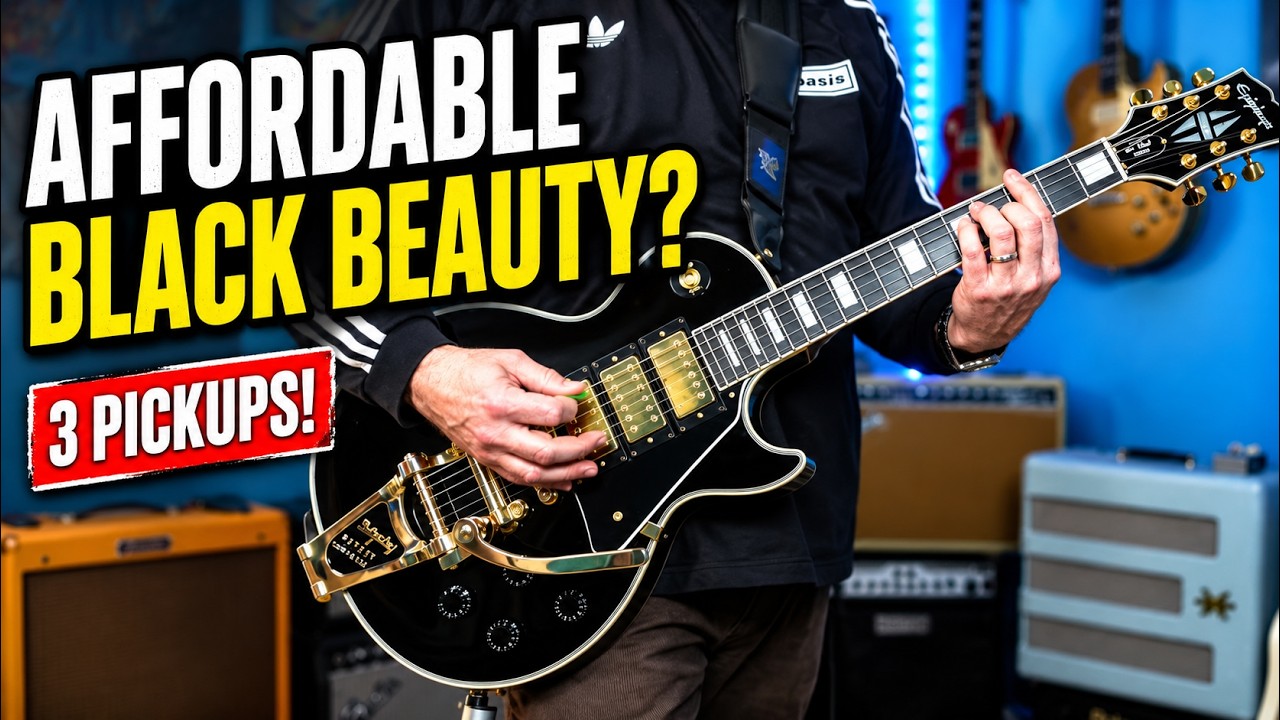 Почему гитару Epiphone Les Paul Black Beauty так сложно найти в 2026 году?