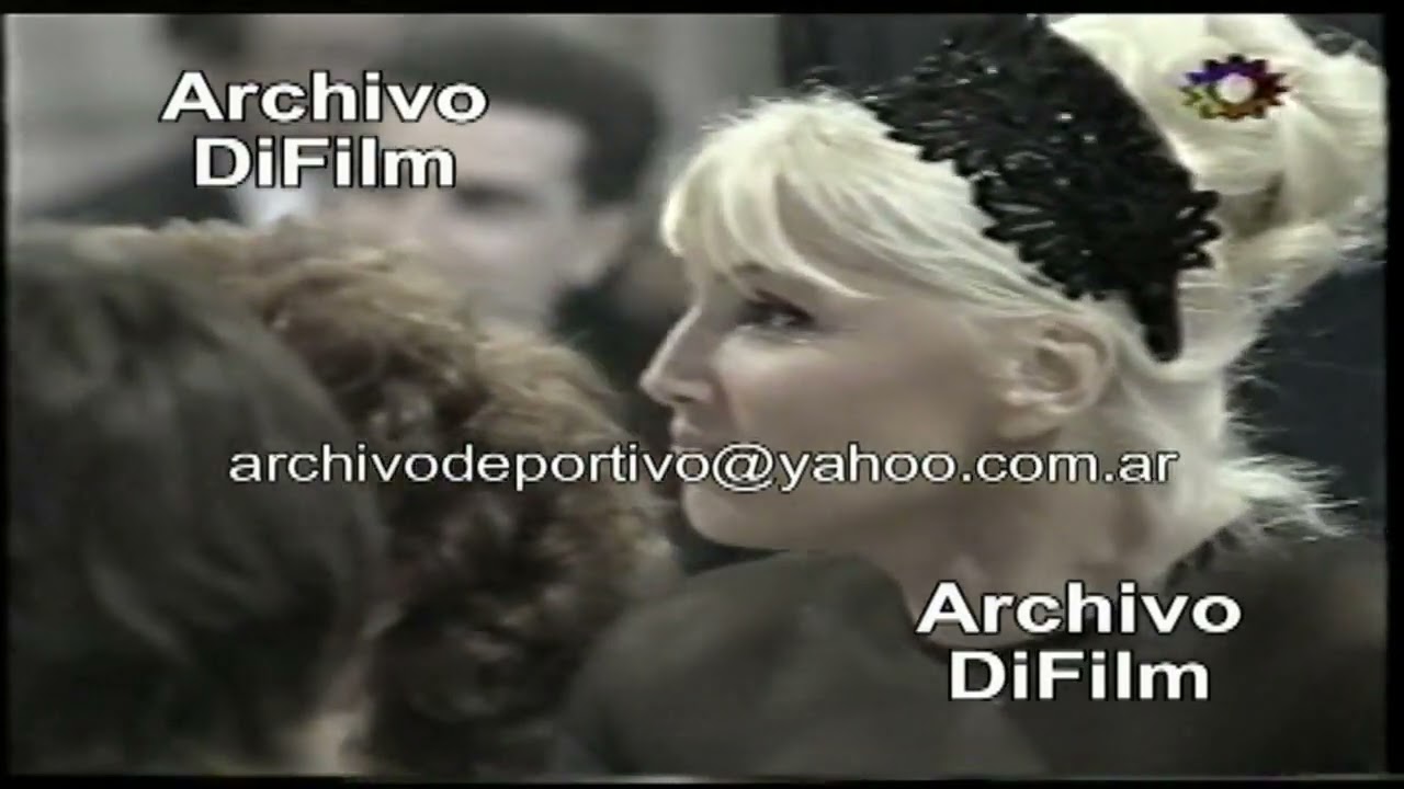 Norma Pons gana Martin Fierro 1997 V-02683 DiFilm