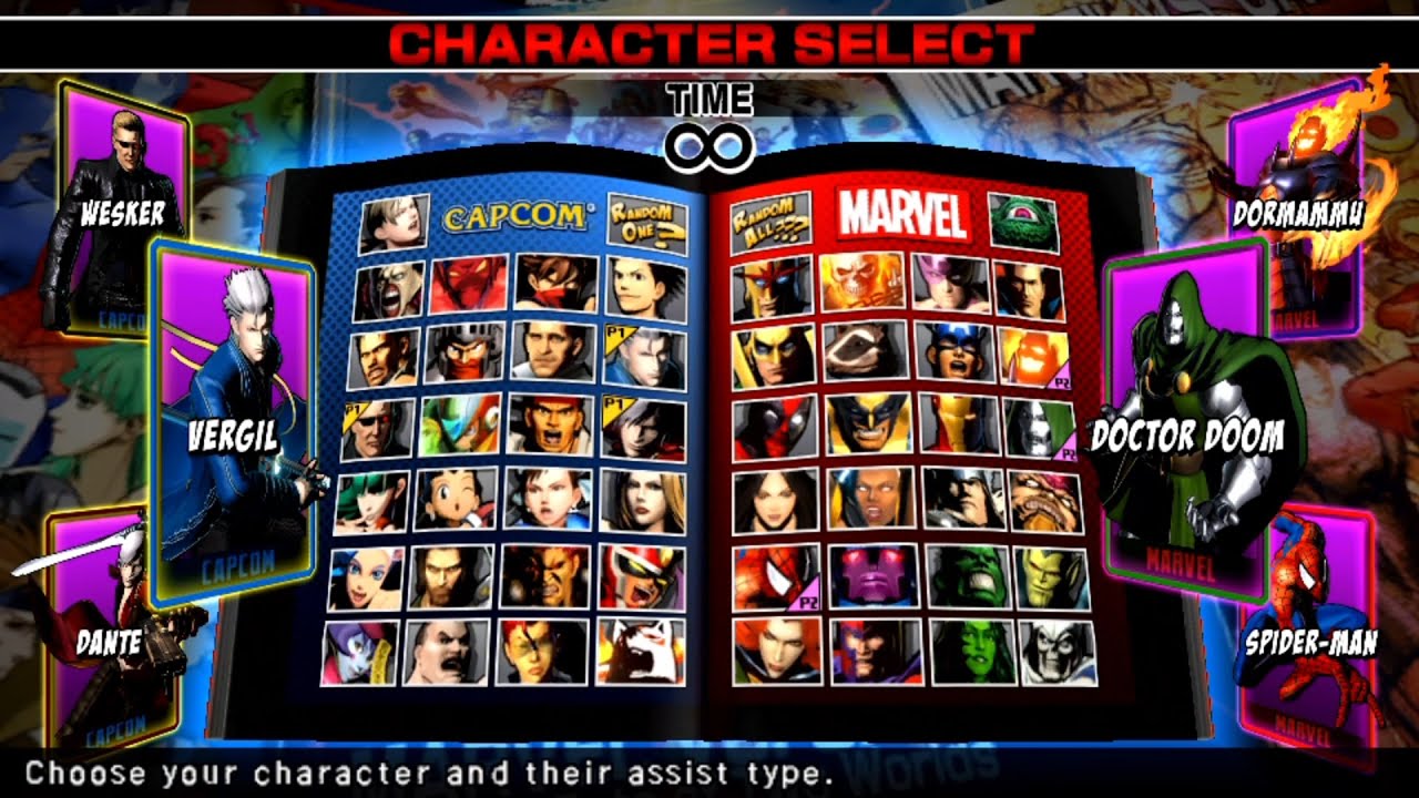Ultimate Marvel vs. Capcom 3 All Characters (Including DLC) [PS Vita]
