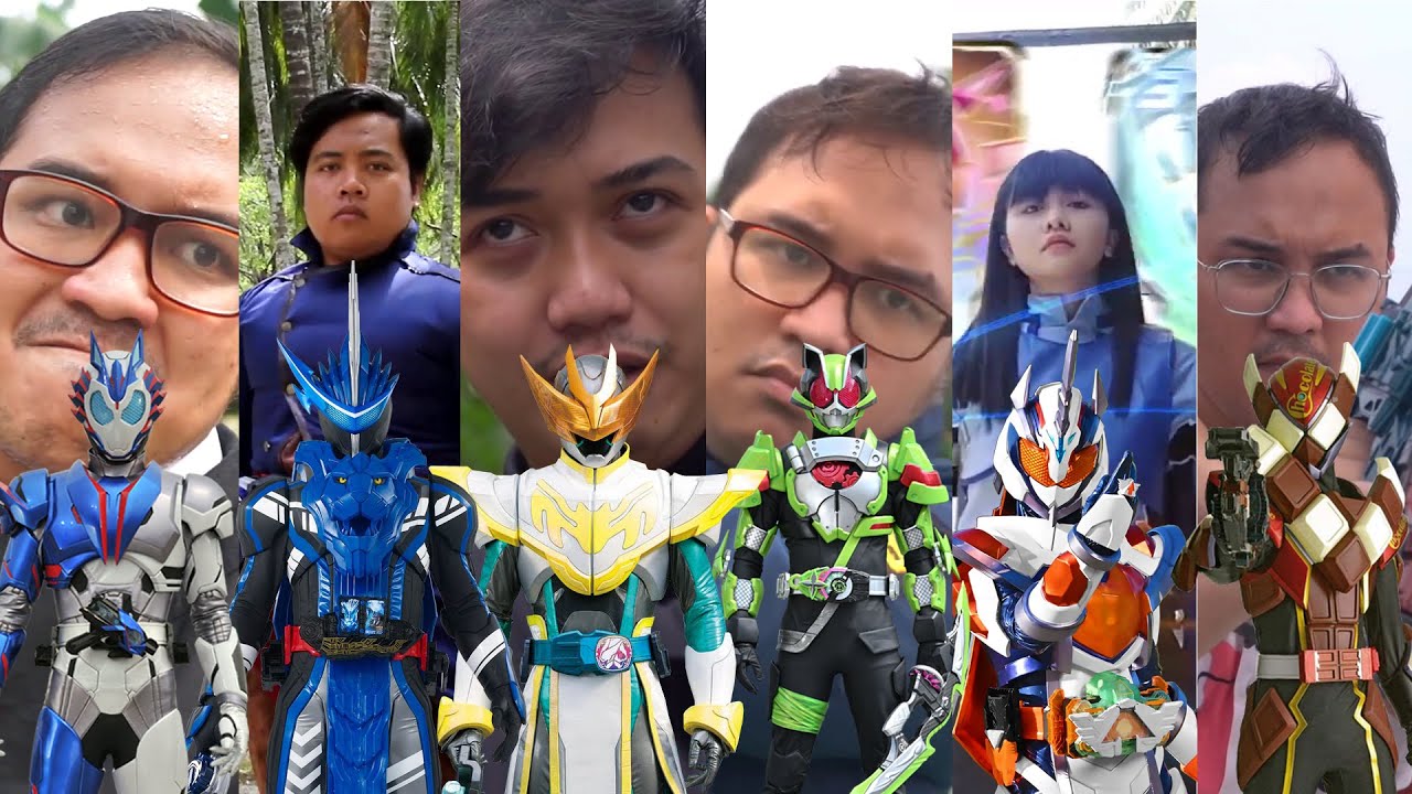 All Reiwa Secondary Rider Henshin 2025