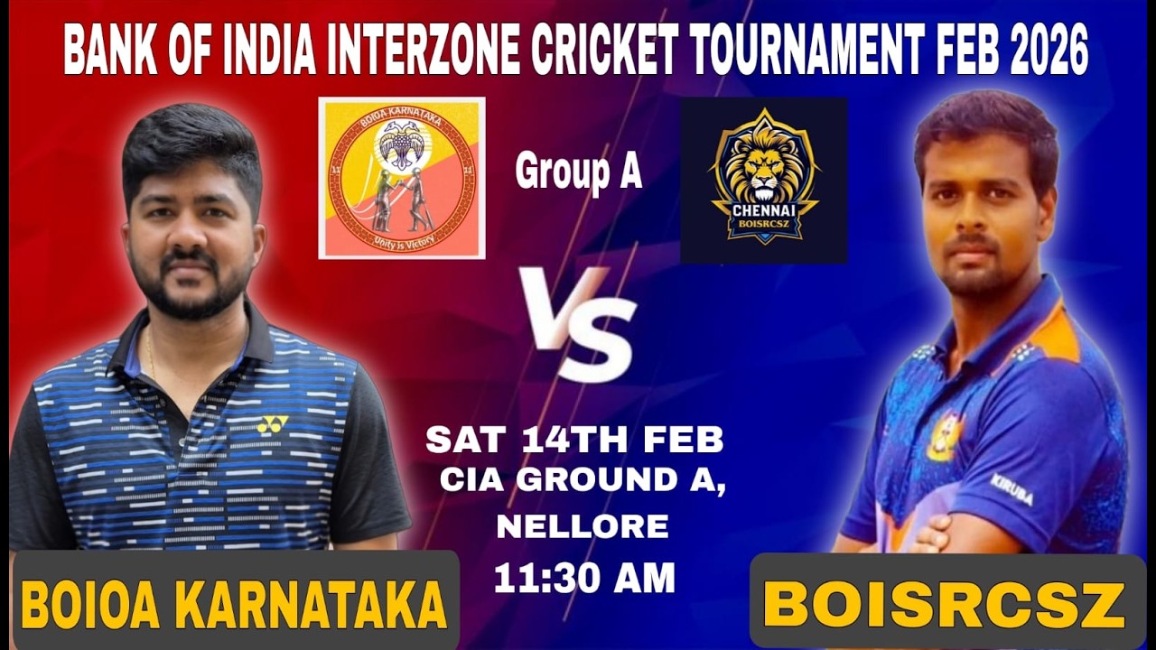 Boisrcsz-Vs-Boioa-Karnataka((Bank-Of-india-interzone-cricket-tournament-feb-2026)