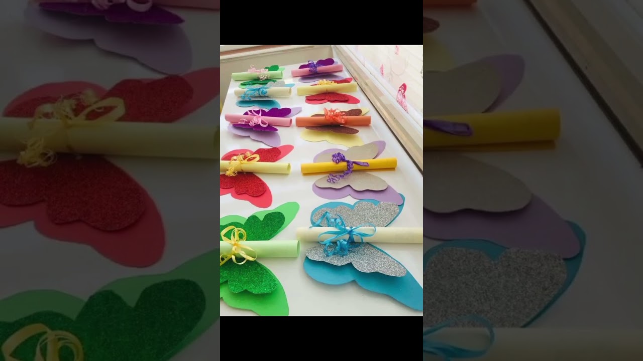 DIY result day craft ideas #craft #shortsvideo #kindergarten #school #education #amazing