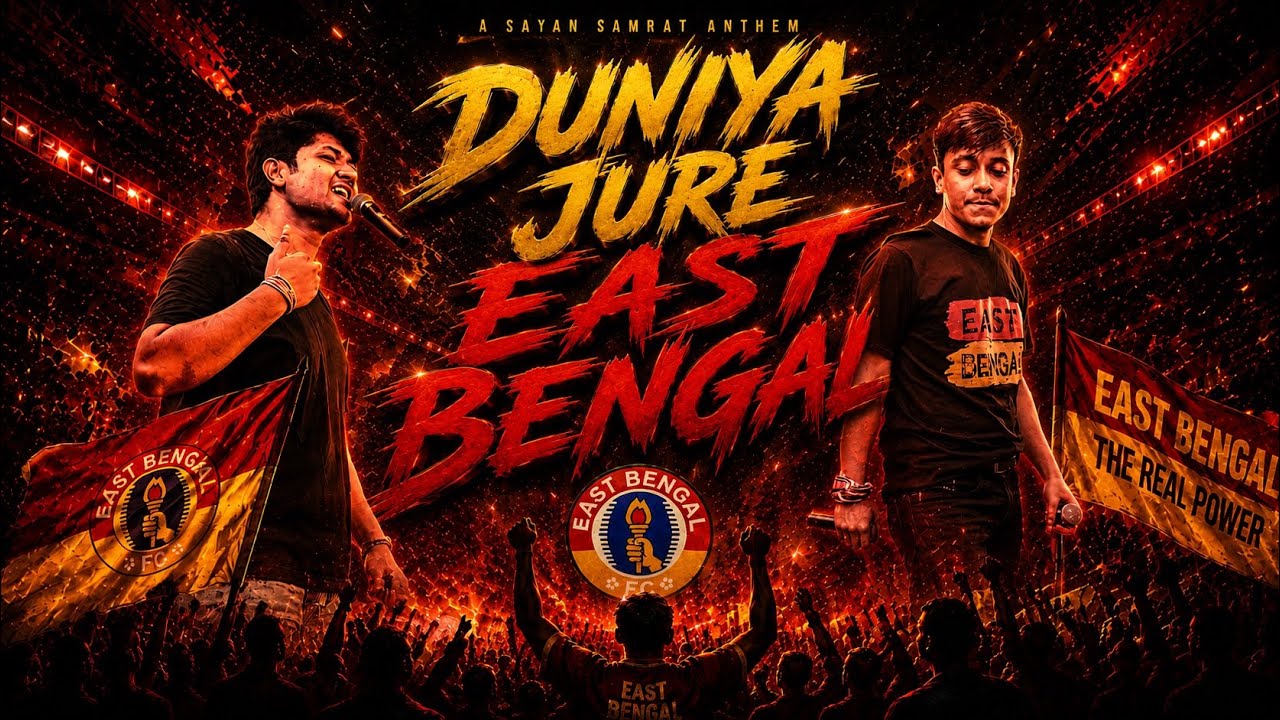 East Bengal Theme Song || Duniya Jurey East Bengal (Original) || Sayan Samrat || Melisma Brothers