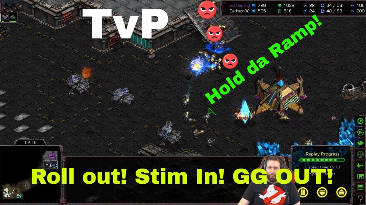 Starcraft Remastered ladder EP: 9 [ TvP Hold da Ramp ]
