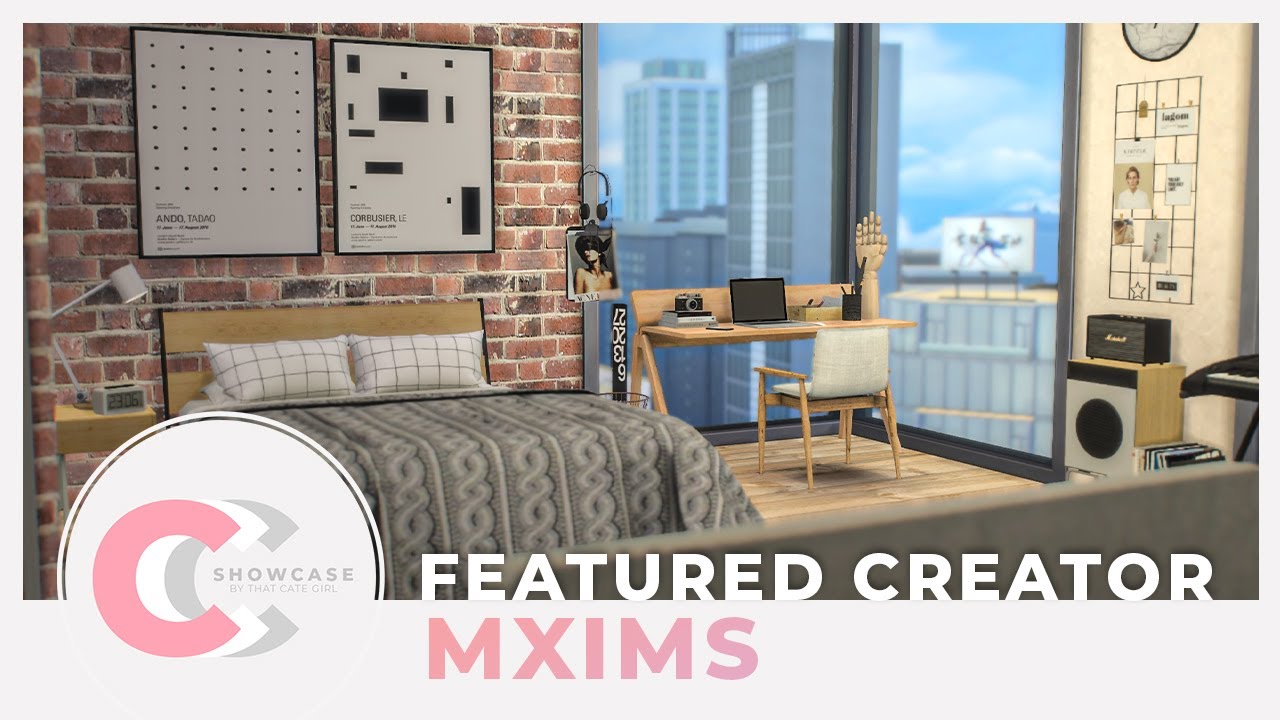 Cozy IKEA Apartment // CCC Showcase - MXIMS // Sims 4 Stop Motion Build
