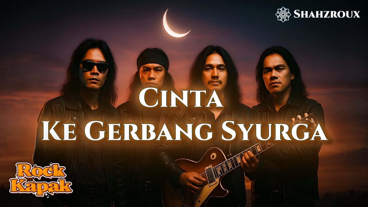 🎶 Cinta Ke Gerbang Syurga – Rock Kapak 2025 | SHAHZROUX Official Lyric Video