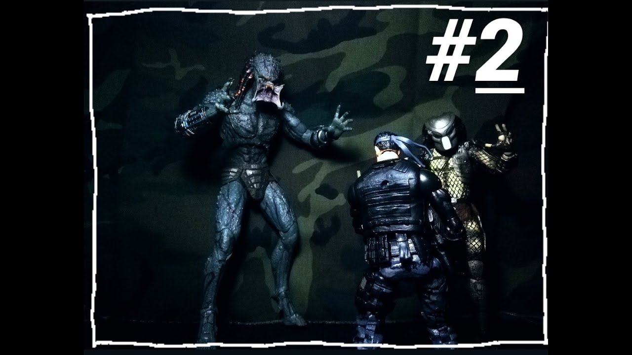 Predator Finds His Way Out/Predator Stop Motion #2
