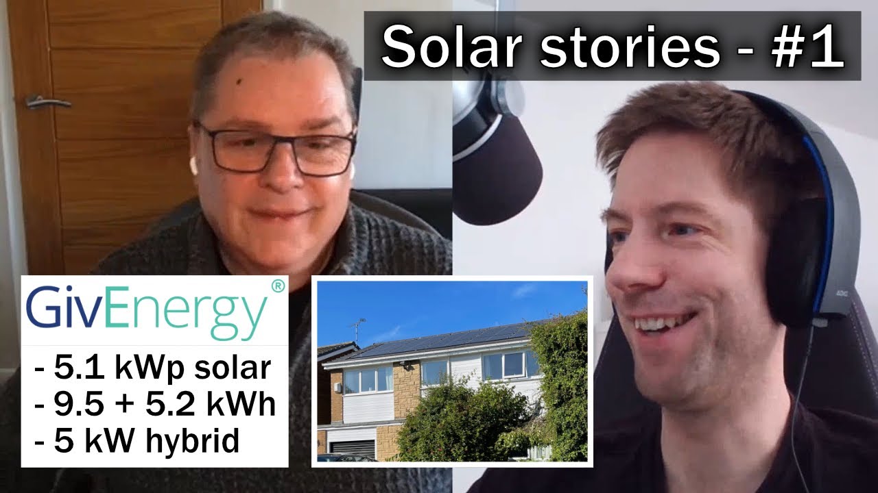 Solar stories - #1 - GivEnergy 5 kW hybrid, 9.5 kWh + 5.2 kWh