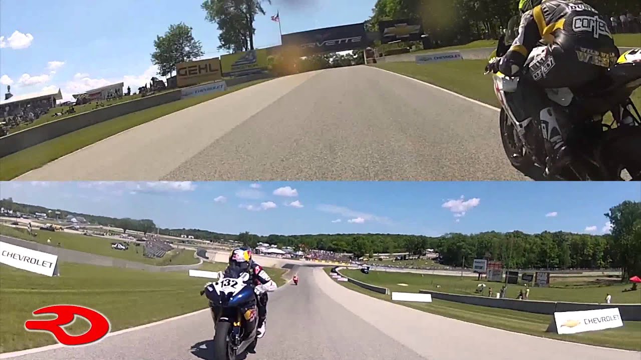 Four Rider Battle at Road America