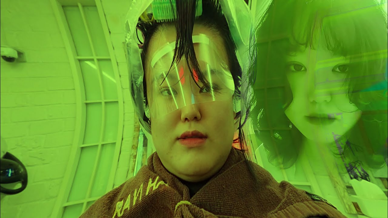 머리 크기를 줄여보려는 발악