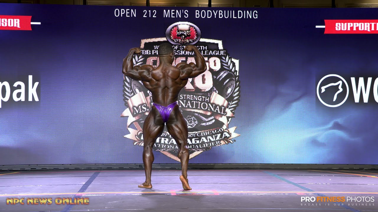 2021 IFBB Chicago Pro Men&rsquo;s 212 1st Place Keone Pearson Individual Posing Routine