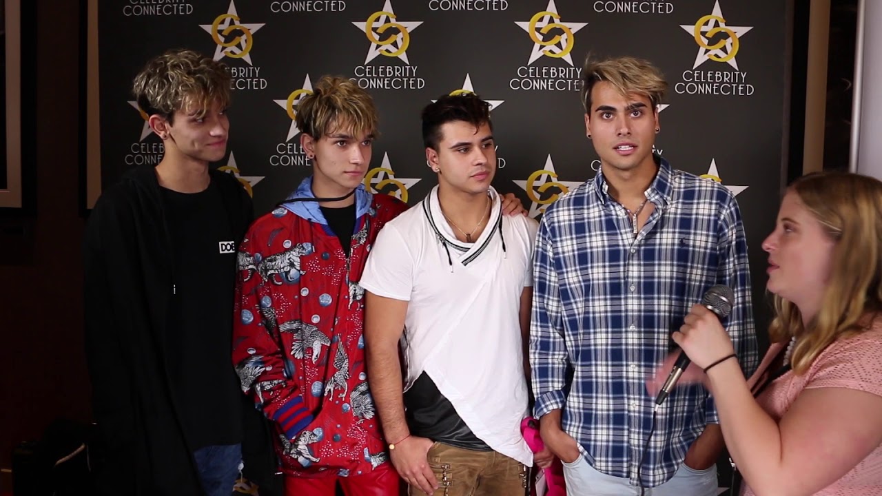 Dobre Brothers Lucas, Marcus, Cyrus, and Darius Interview at Celebrity Connected Suite