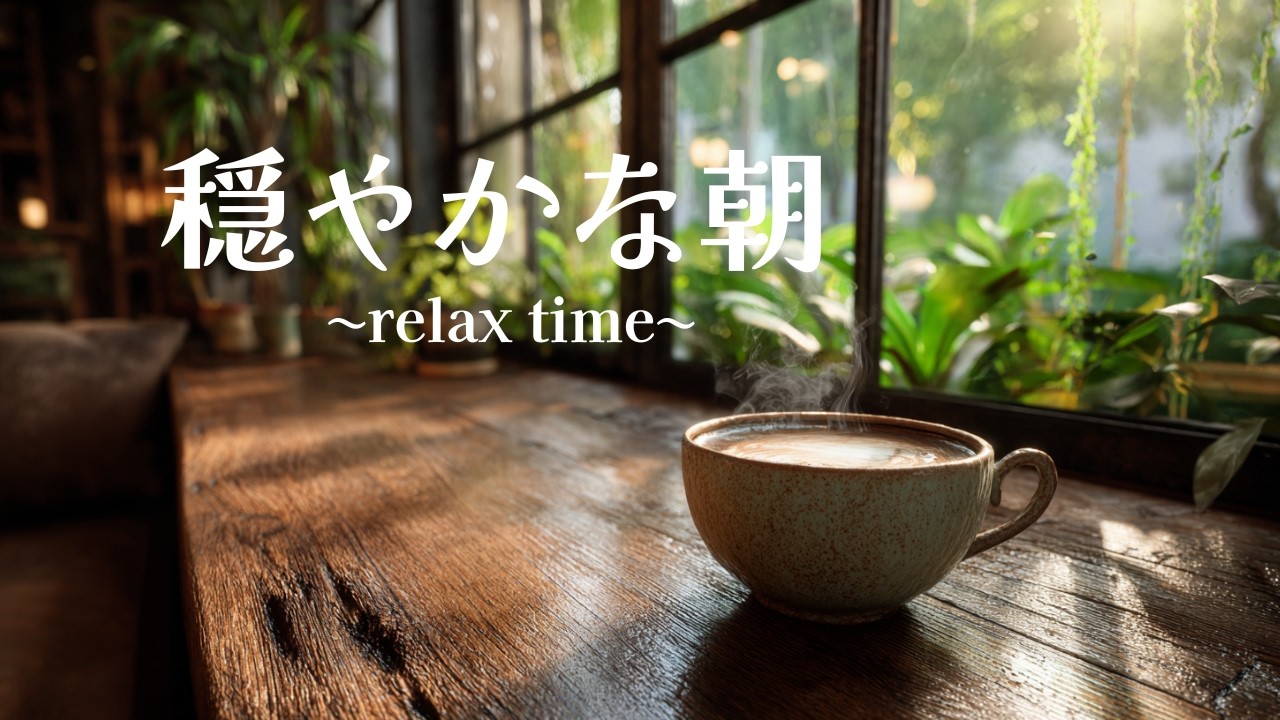 【癒し・作業用BGM】穏やかな朝のカフェ音楽｜Relaxing Cafe Music｜120min