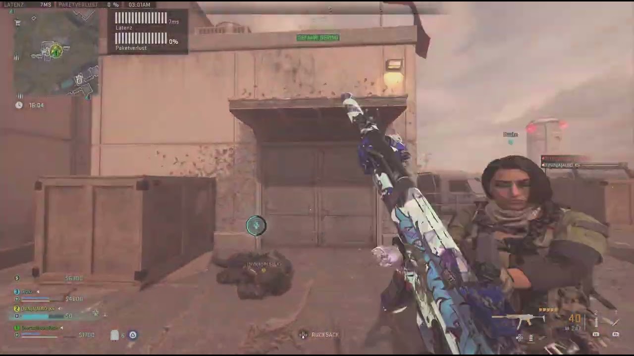 Call of Duty Modern dmz knife kill