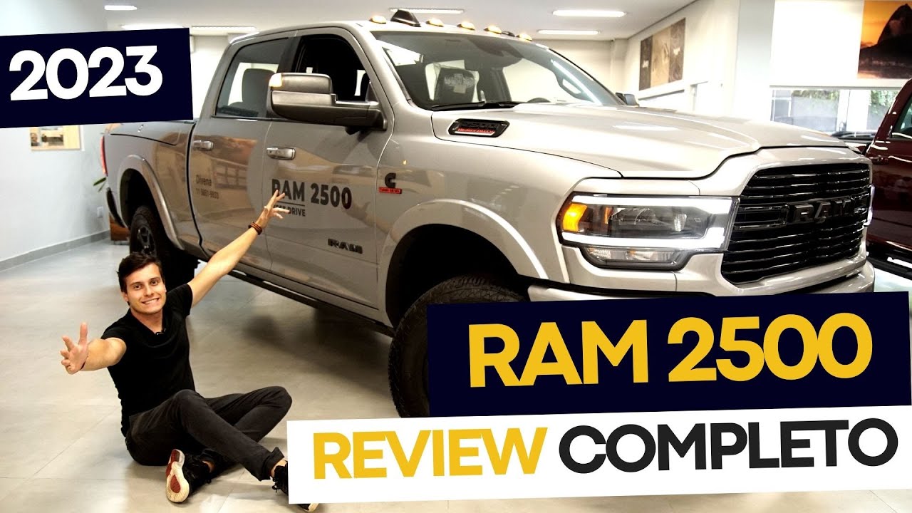 RAM 2500 TURBO DIESEL 6.7L 2023 - REVIEW e Avaliação Completa do Caminhão mais luxuoso do mercado!
