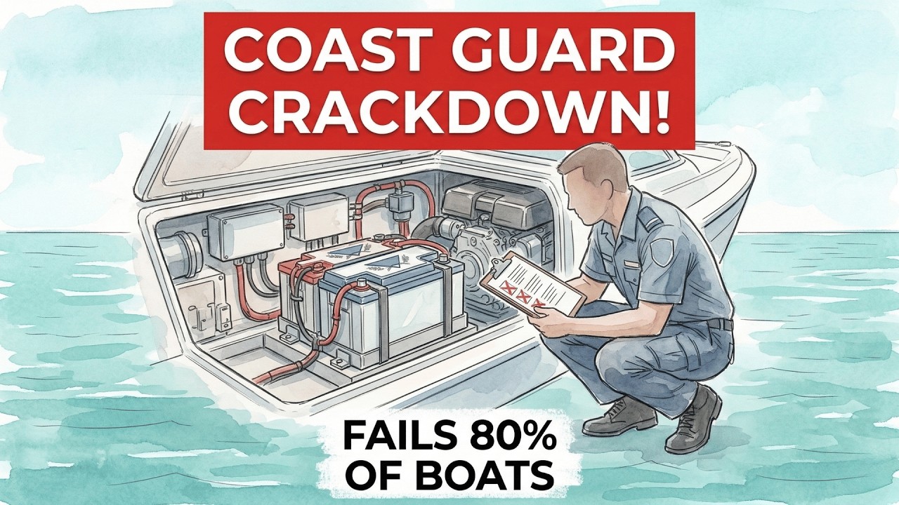Coast Guard Lithium Battery Crackdown - What You MUST Know Before 2026