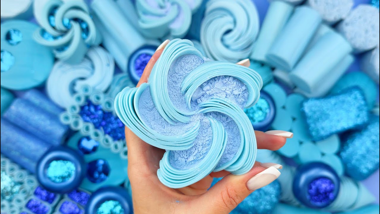 @AllaAsmr FOAM&GLITTER&STARCH★Compilation set★ASMR SOAP★Crushing soap★