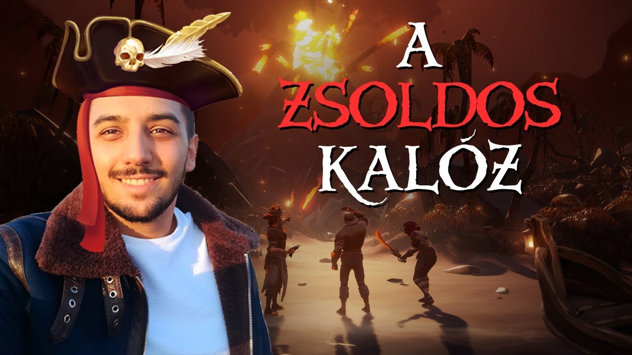 A ZSOLDOS KALÓZ! | TENGERI BIZTIBOY (Sea of Thieves)