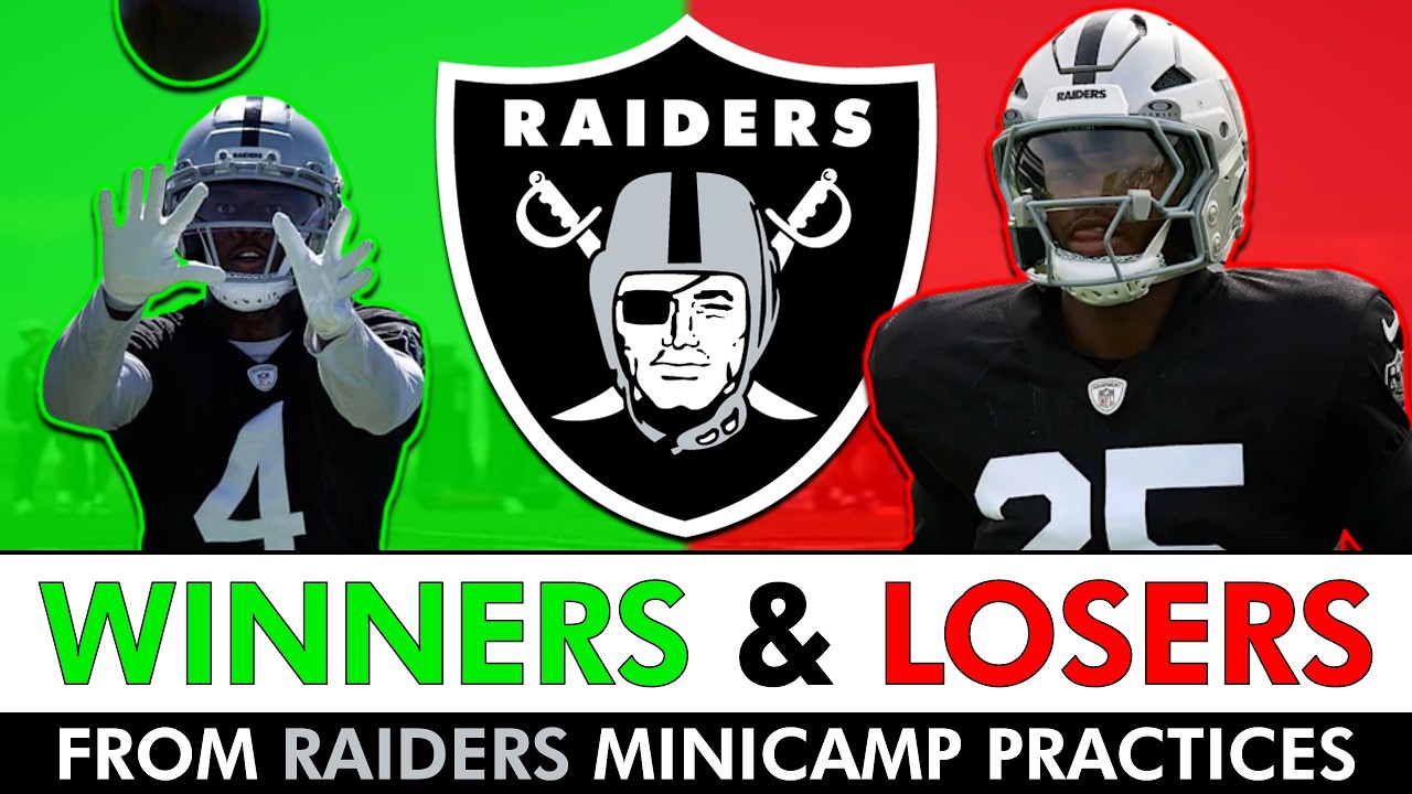 Raiders Minicamp Winners & Losers After 3 Mandatory Practices In Las Vegas