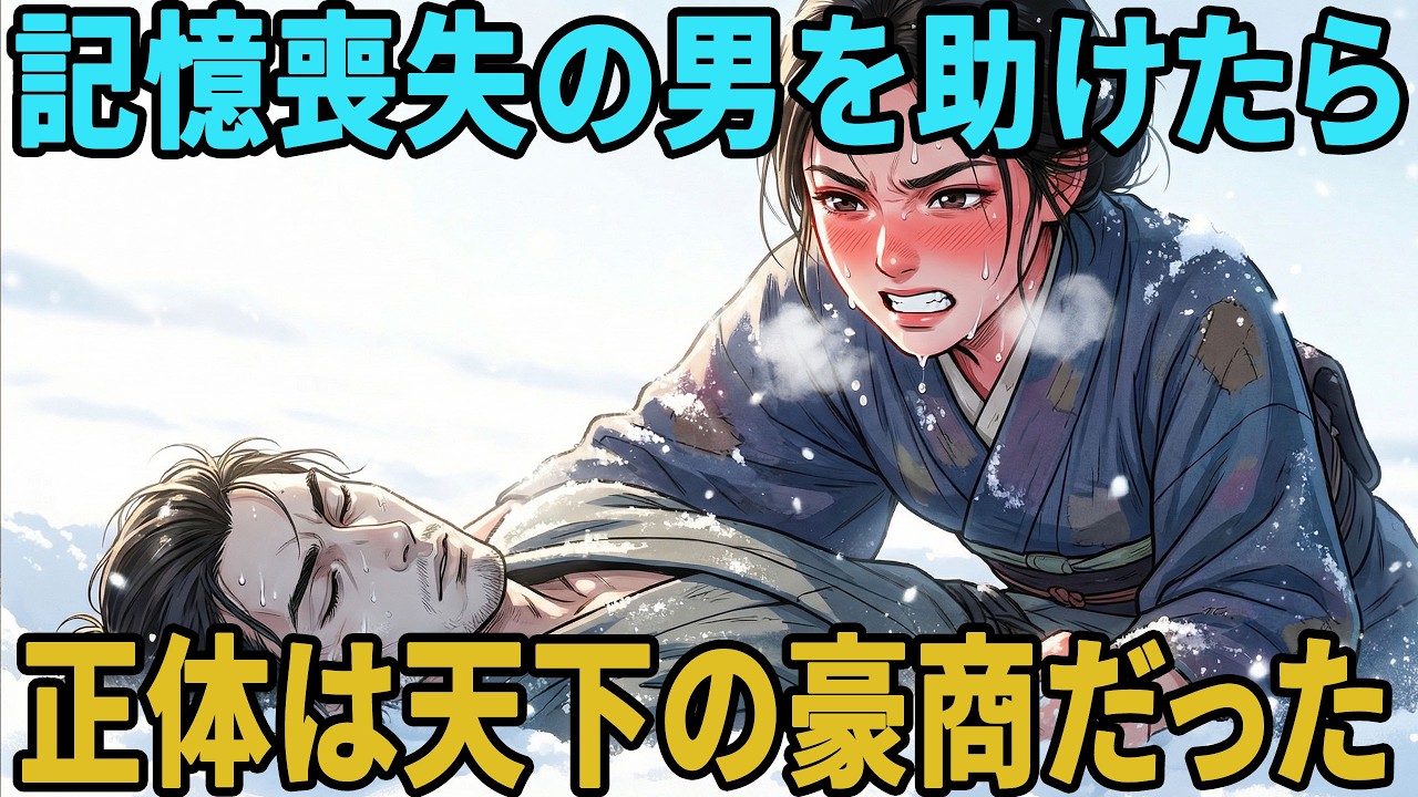 貧しい娘が助けた記憶喪失の男。その正体は江戸一番の「大店の若旦那」だった | 野談 | 伝説 | 昔話 | 説話 | 民話