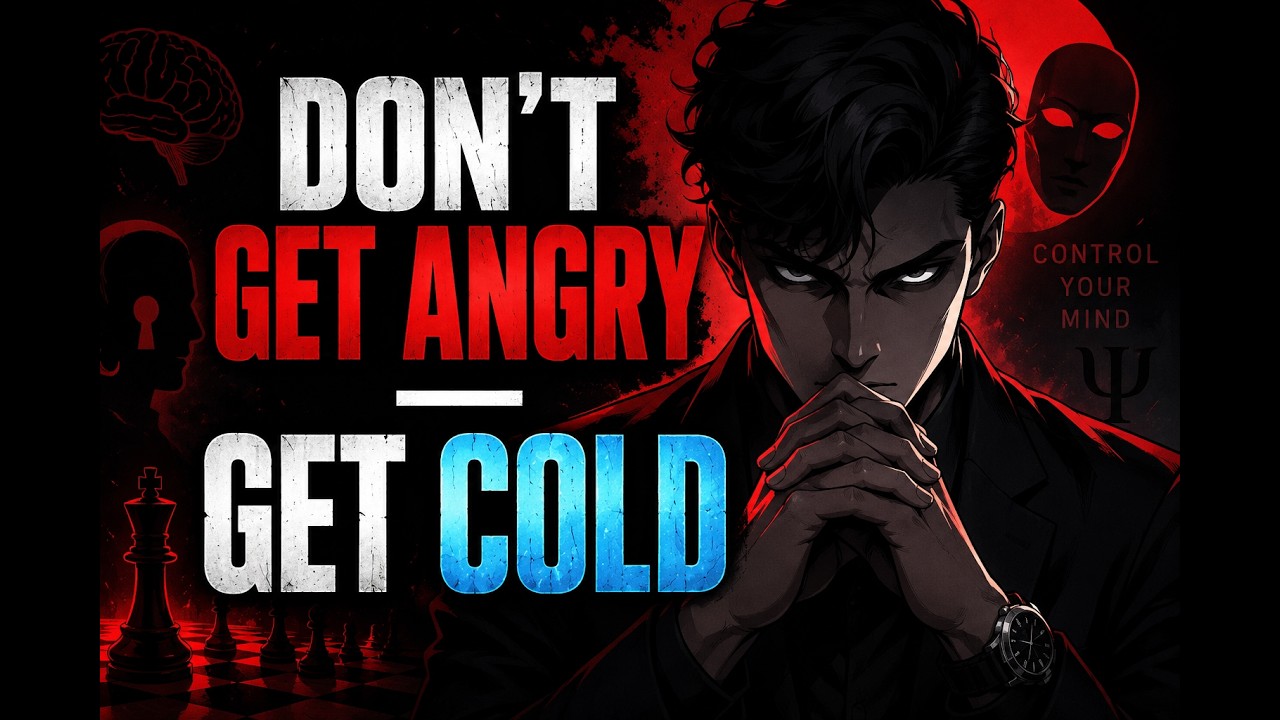 DON&rsquo;T GET ANGRY &mdash; GET COLD 🥶 | Dark Psychology