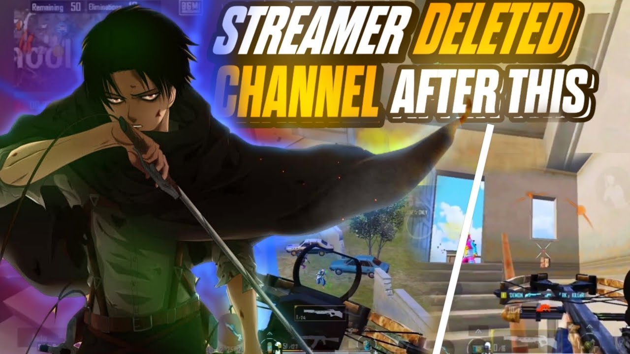 Youtuber Deleted his channel after this Demon op vs Pro Streamers | BGMI