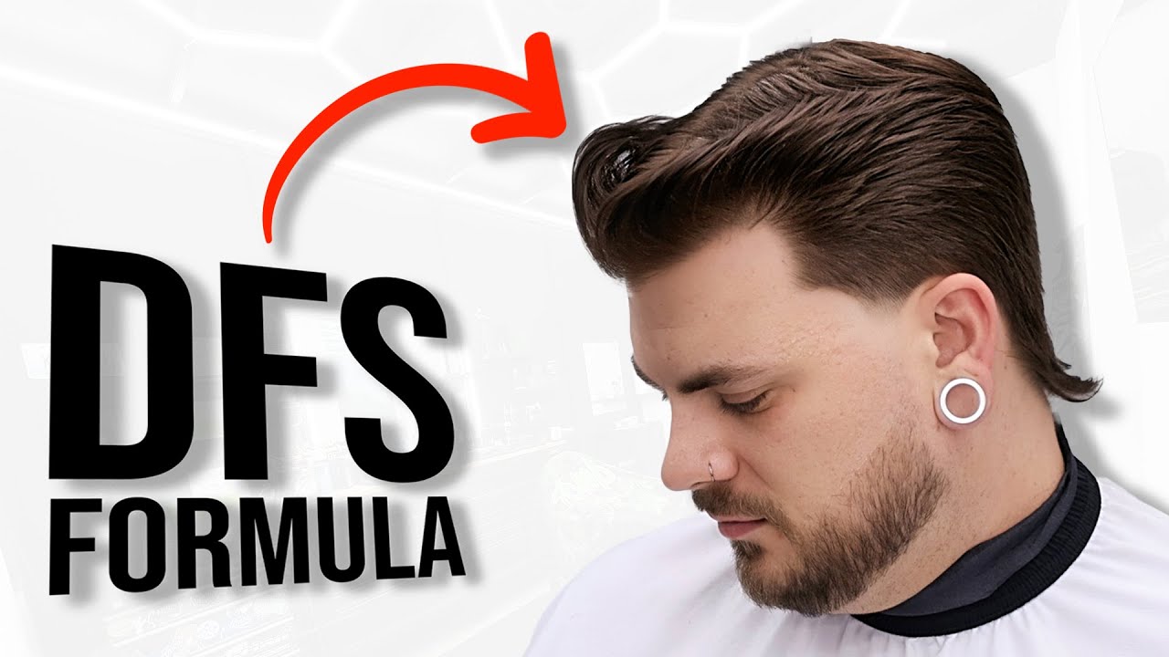 Низкоконусный средний участок пышного мулета ✂️ Формула DFS