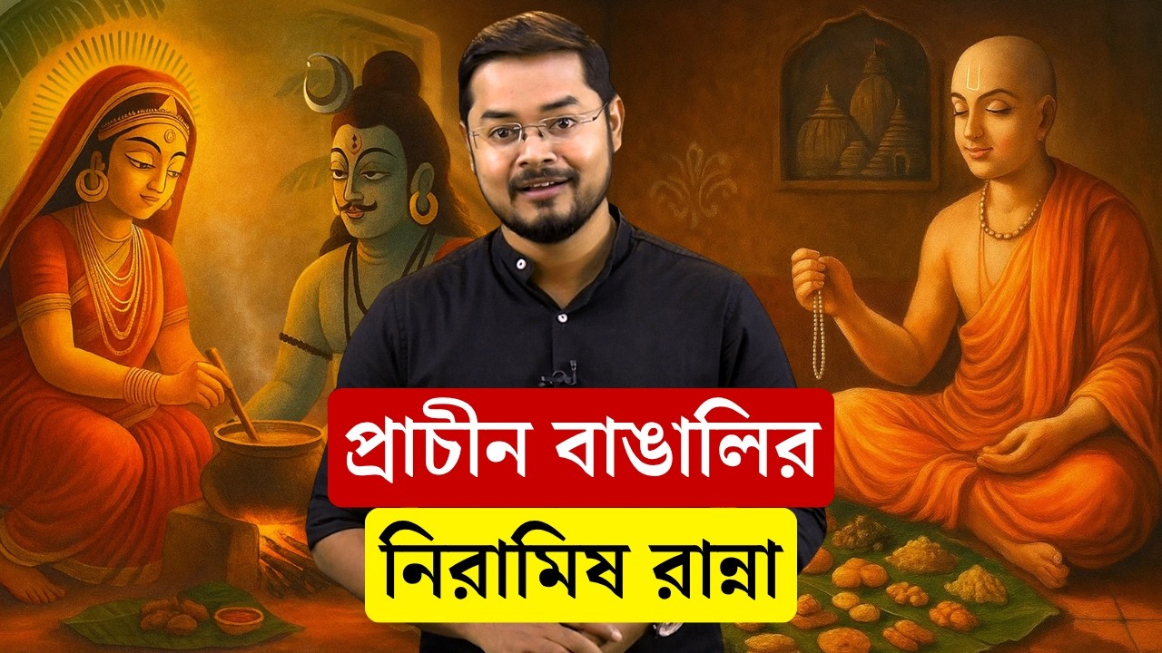 প্রাচীন বাঙালির নিরামিষ রান্না 🍃আলু-লঙ্কা-টম্যাটো ছাড়া?? | Ancient Bengali Vegetarian Cuisine