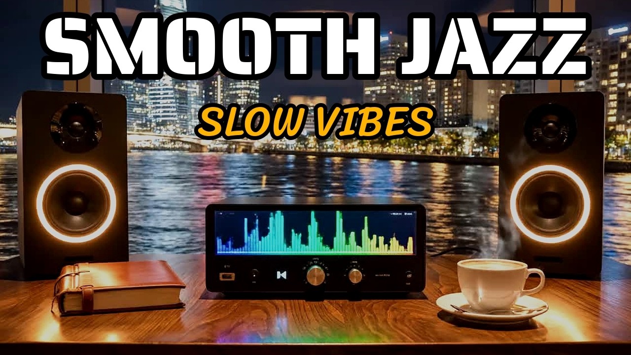 Smooth Jazz & Soul R&B Instrumental - Soft Sax Flow for Peaceful Focus Sessions