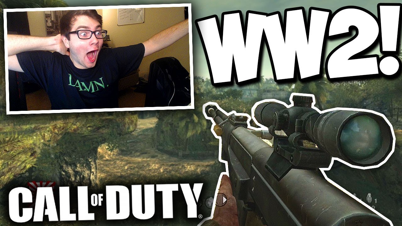 I HIT A WINDOW TRICKSHOT IN WW2! (COD: WORLD AT WAR TRICKSHOTTING)