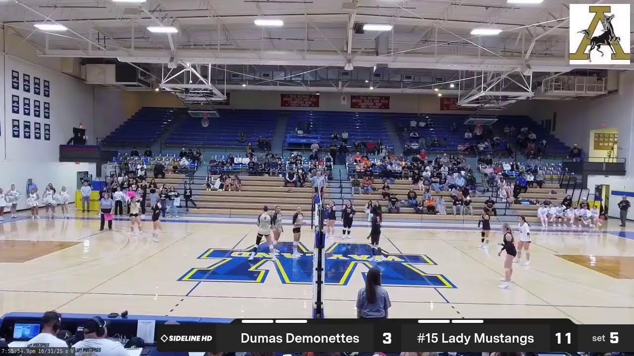 #17 Lady Mustangs vs. Dumas Demonettes (2025.10.31)