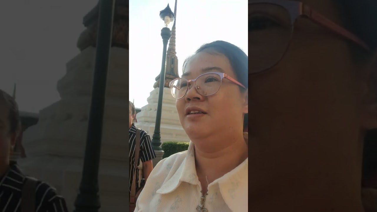 วันนี้ได้โอกาสพากครอบครัวมาวัดพระแก้วค่ะ #เก็บบรรยากาศมาฝากนะคะ#มากี่ครั้งก็ดีใจมากเลยค่ะ#วัดพระแก้ว