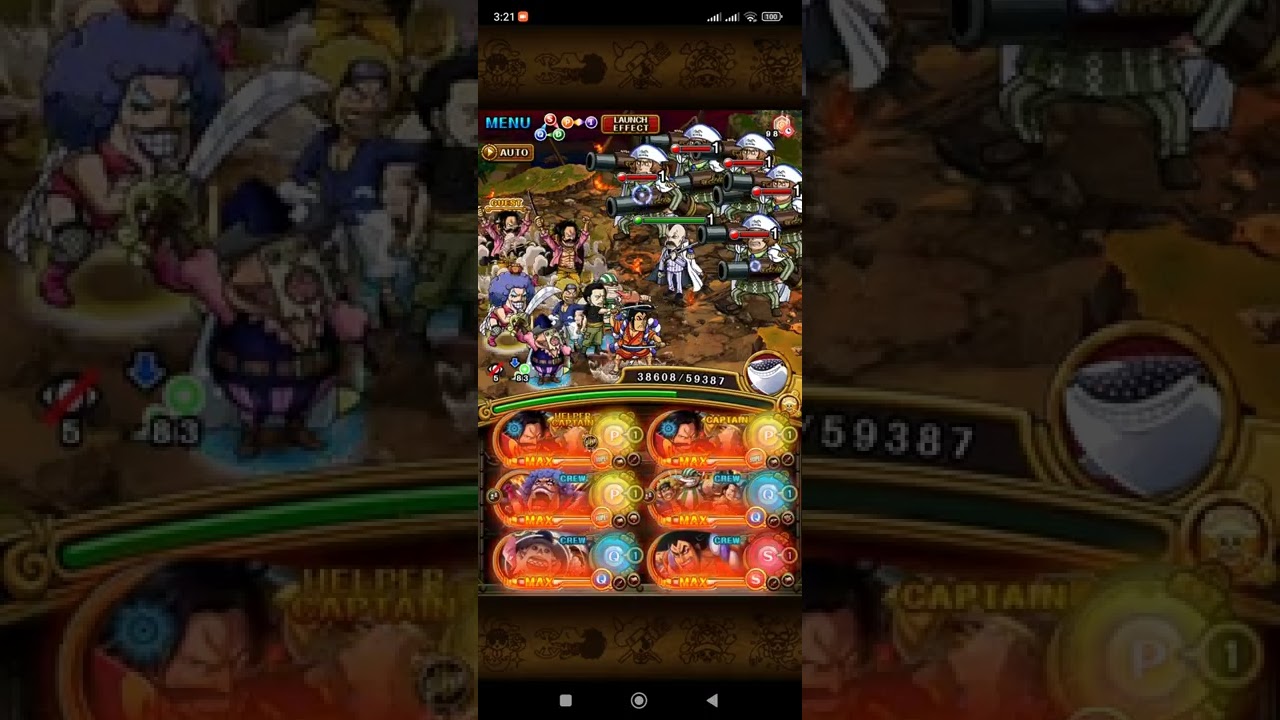 OPTC VS [Clash]-Lucci CP.0 60 Stamina - [Roger Team] (ไทย)