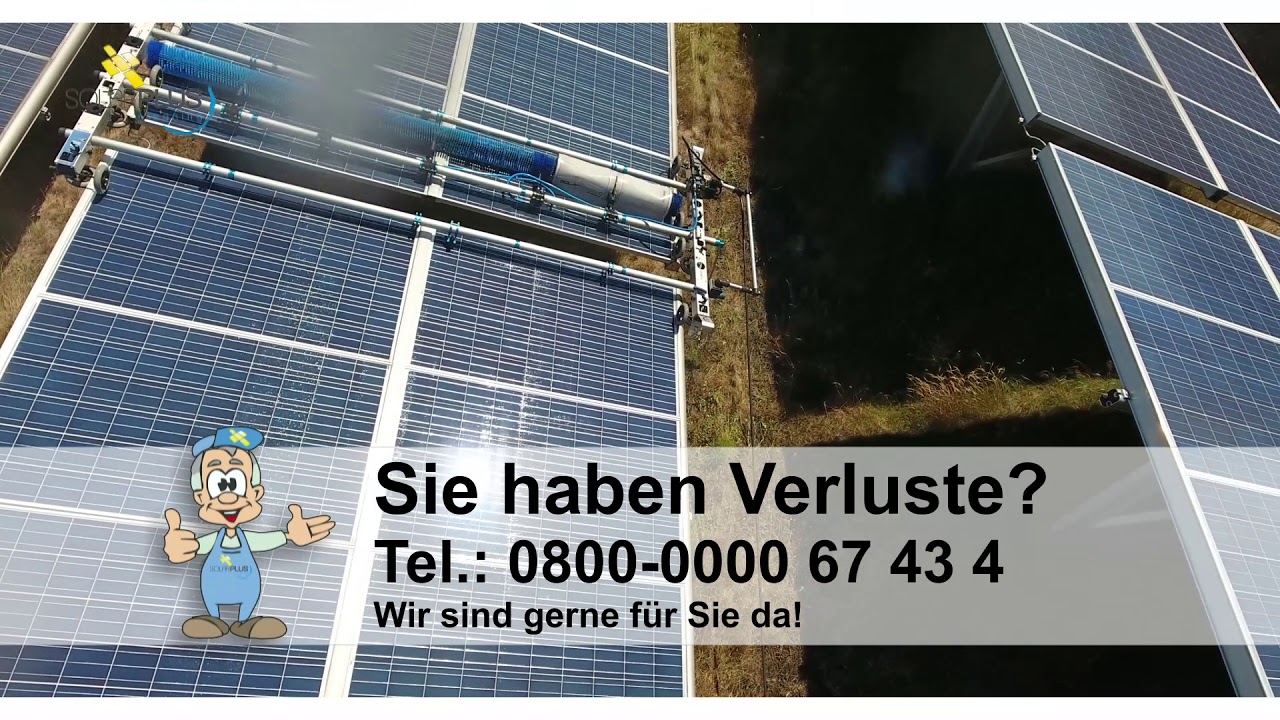 Geprüfte Reinigungsleistungen für Solarkraftwerke