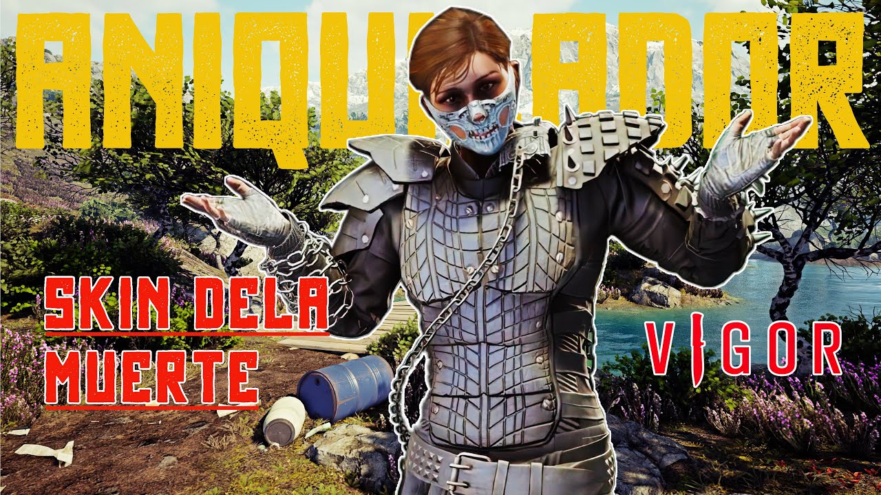 Conviértete en el MIEDO de vigor| Gameplay con la skin Aniquilador 😈