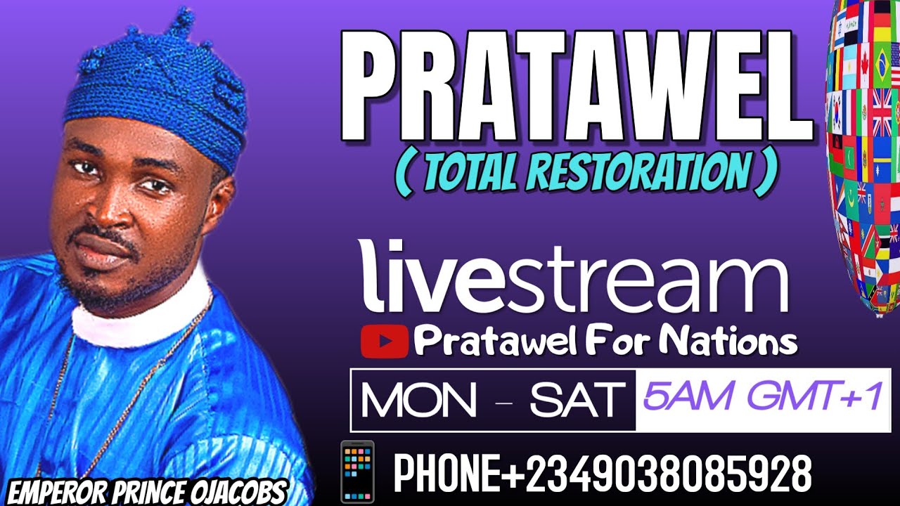 IF I SEE YOU I WILL PRAY AND PROPHESY / TOTAL RESTORATION / DROP YOUR PRAYER REQUEST
