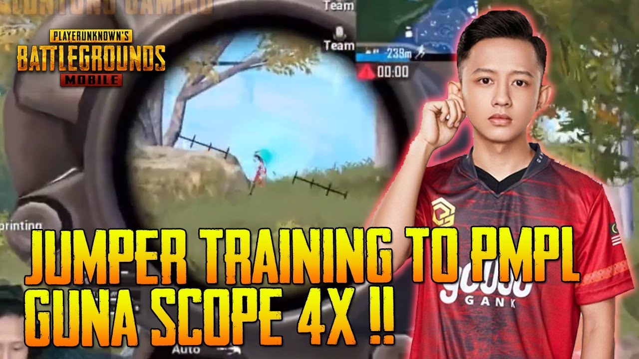Jumper Training Guna M416+Scope 4X To PMPL | Jumper Gameplay | PUBG Mobile