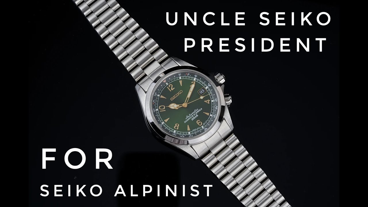 WATCH ACCESSORIES : Uncle Seiko President Bracelet for Seiko Alpinist
