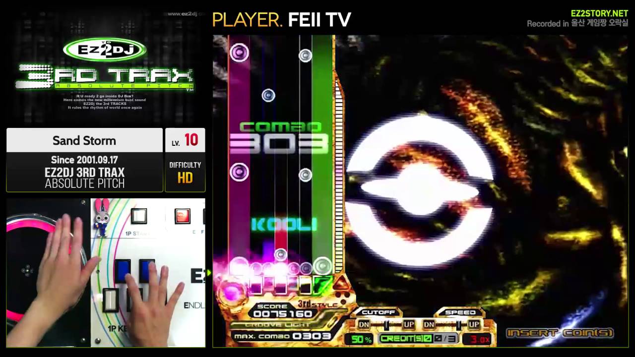 [EZ2DJ 3rd : AP] 5Street (10) Sand Storm [HD]